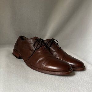 Florsheim Size 11.5 Men’s Brown Leather Lace Up Shoes